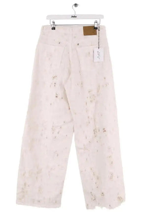 Jean large Haikure Ecru en Coton