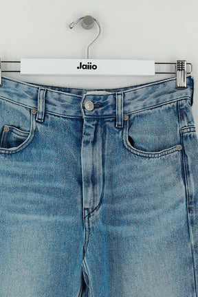 Jean large Isabel Marant Bleu en Coton