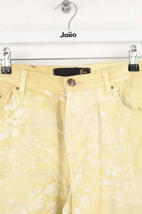 Jean large Just Cavalli Jaune en Coton
