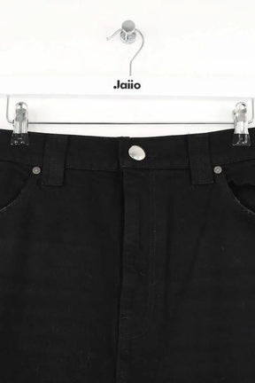 Jean large Khaite Rapton Noir en Coton
