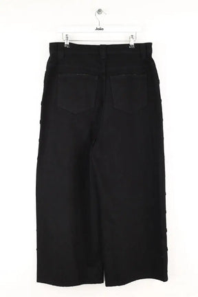 Jean large Khaite Rapton Noir en Coton