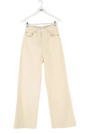 Jean large Laurence Bras Beige en Coton, taille XS - Seconde Main