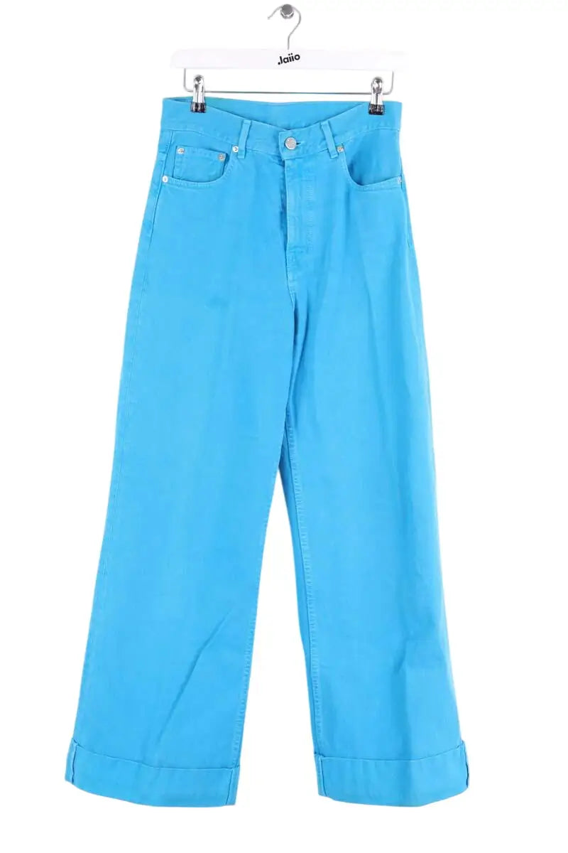 Jean large Laurence Bras Bleu en Coton, taille S - Seconde Main
