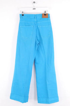 Jean large Laurence Bras Bleu en Coton
