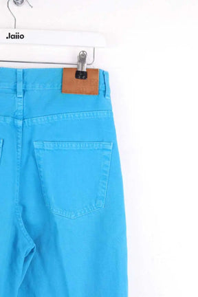 Jean large Laurence Bras Bleu en Coton