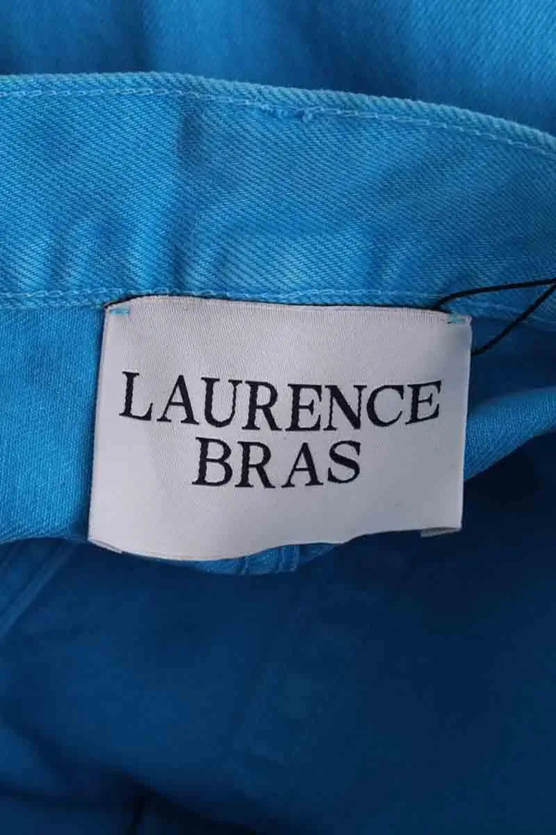 Jean large Laurence Bras Bleu en Coton