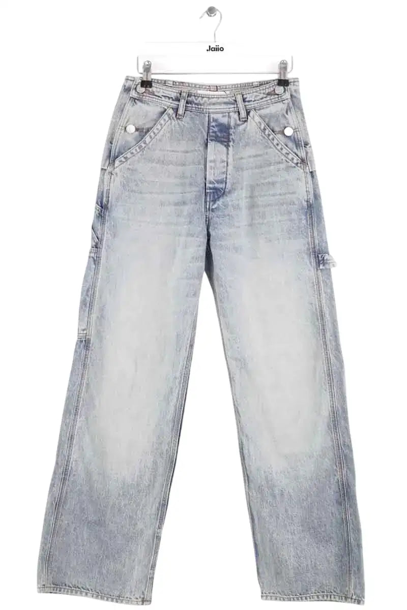 Jean large Laurence Bras Bleu en Coton, taille S - Seconde Main