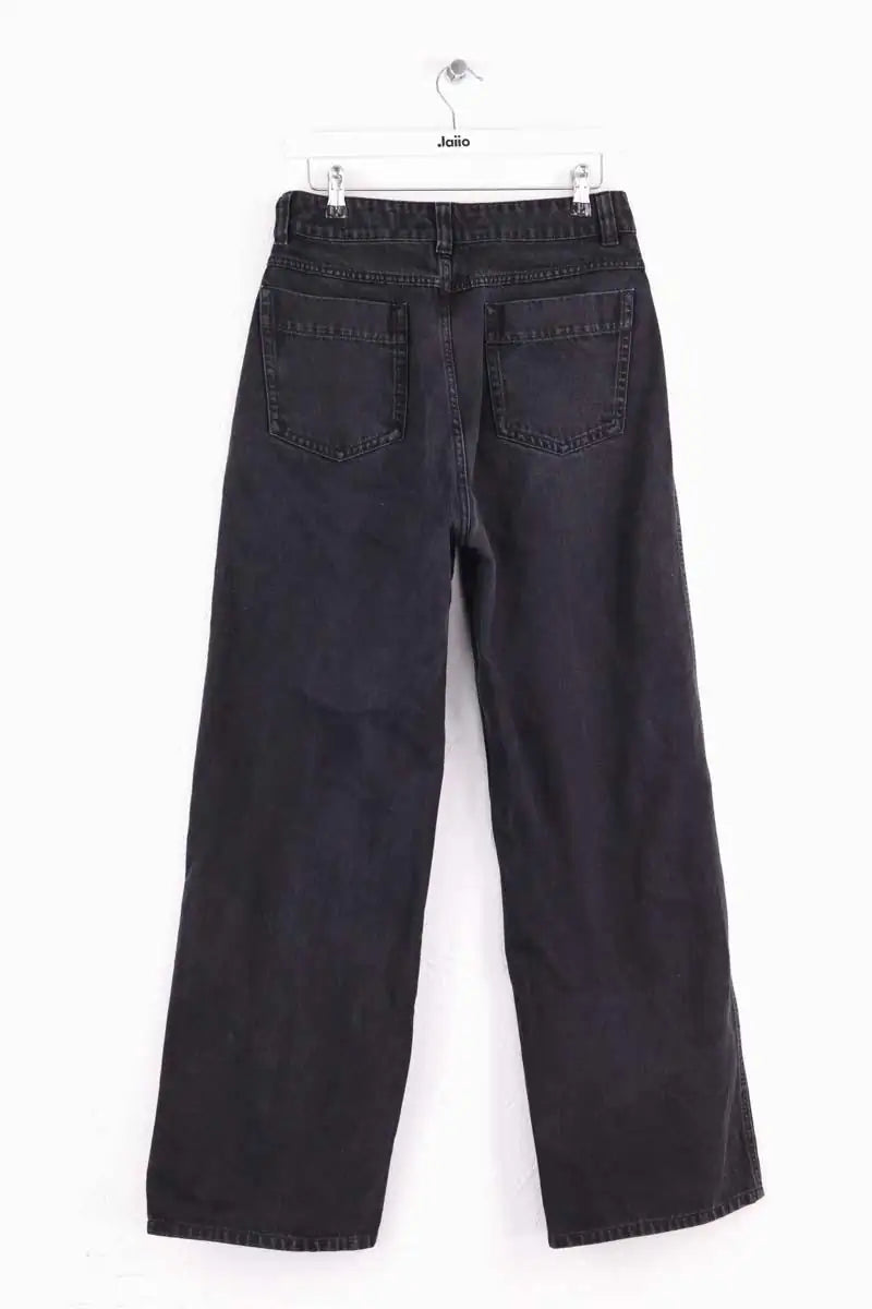 Jean large Lemaire Anthracite en Coton