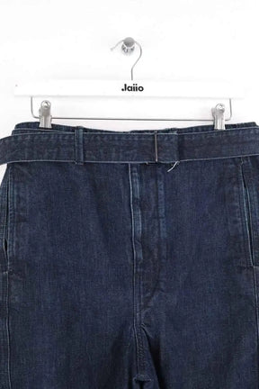 Jean large Lemaire Marine en Coton