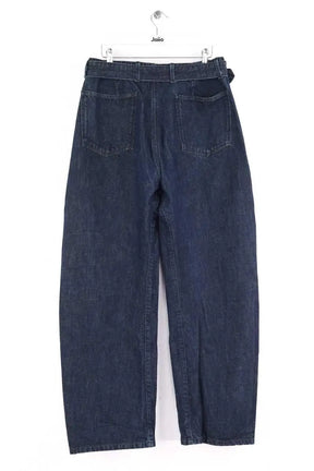 Jean large Lemaire Marine en Coton