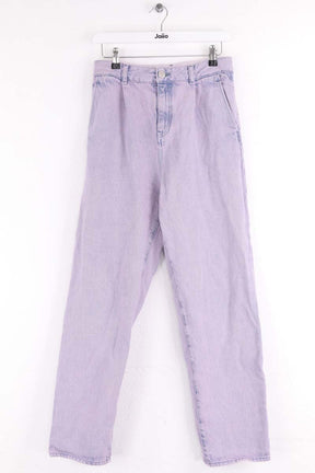 Jean large Leon & Harper Violet en Coton, taille S - Seconde Main
