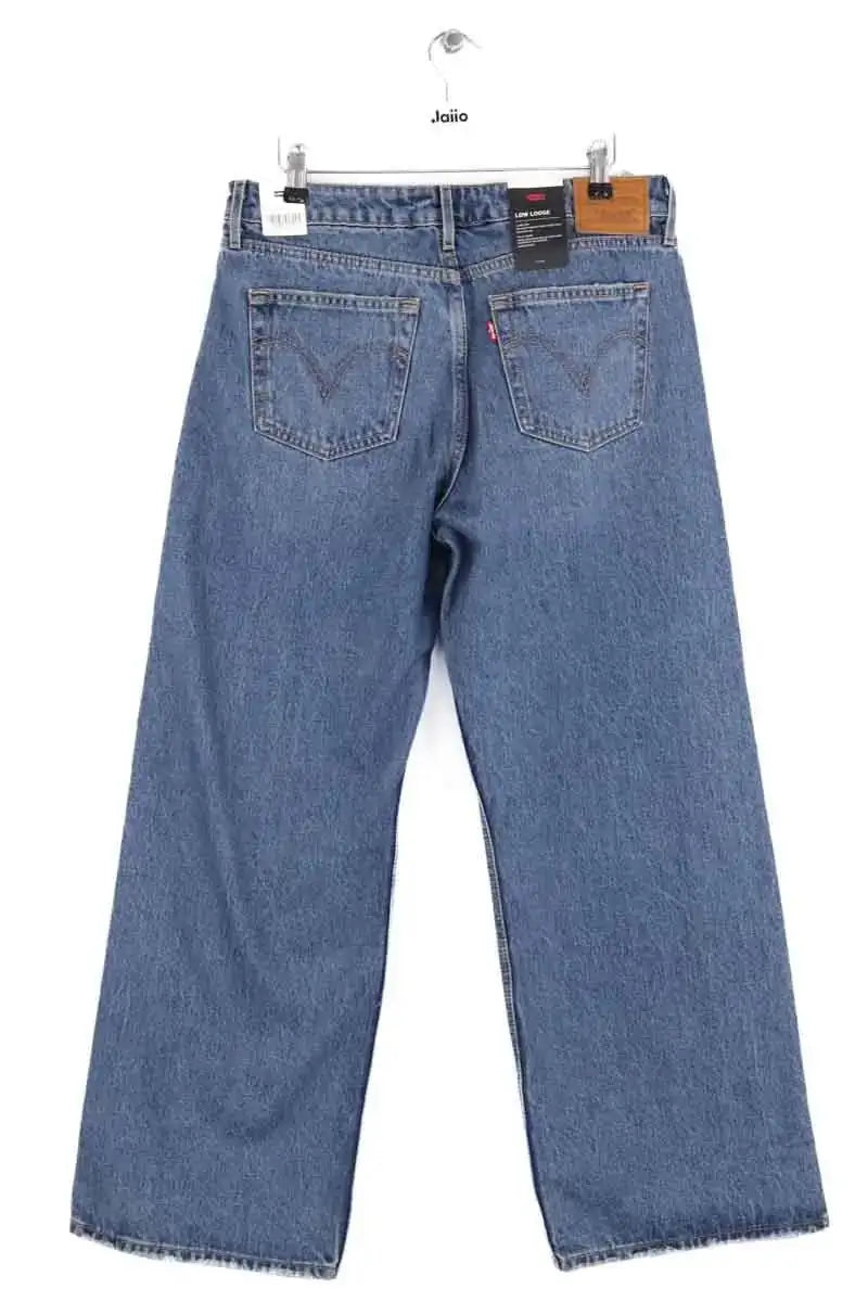 Jean large Levi's Low Loose Bleu en Coton