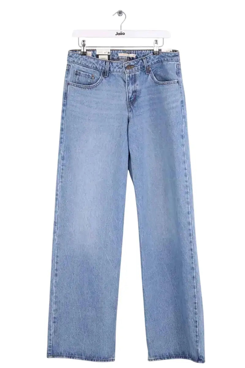 Jean large Levi's Low Loose Bleu en Coton, taille L - Seconde Main