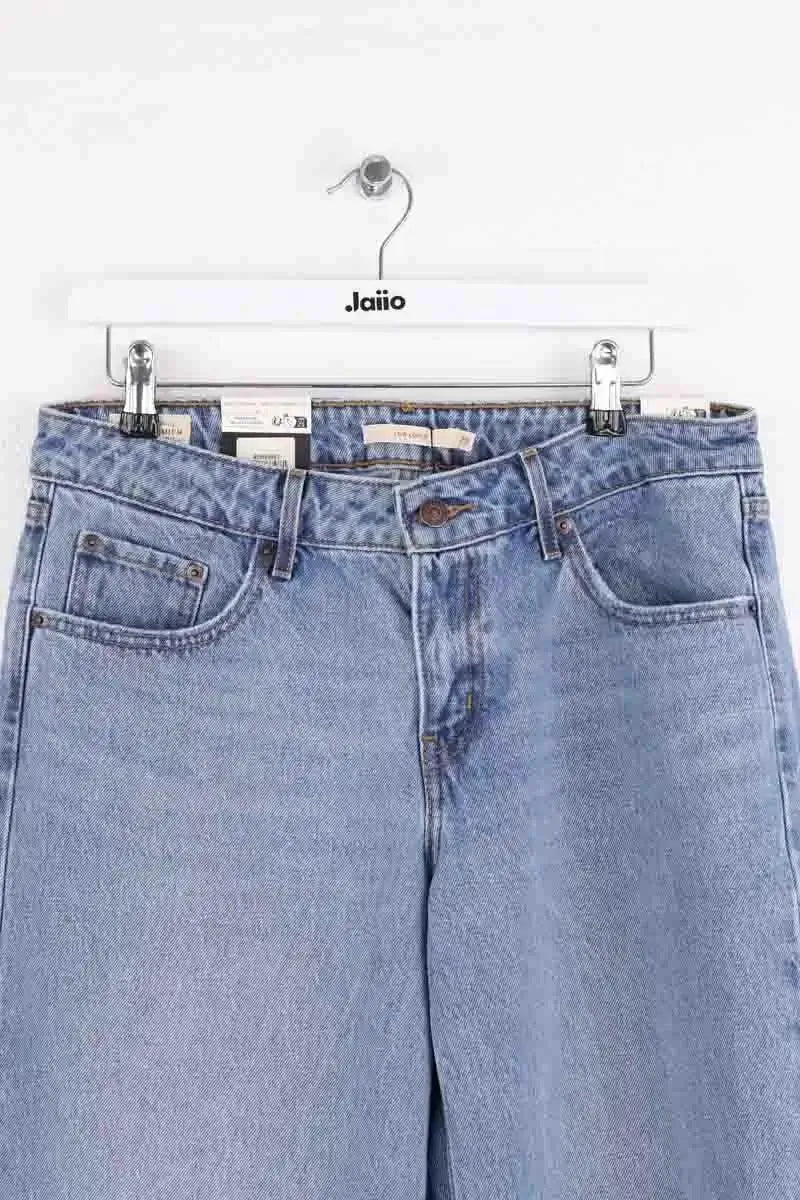 Jean large Levi's Low Loose Bleu en Coton