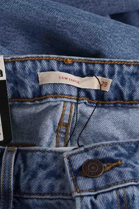 Jean large Levi's Low Loose Bleu en Coton