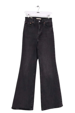 Jean large Levi's ribcage bell  Gris en Coton, taille XS - Seconde Main