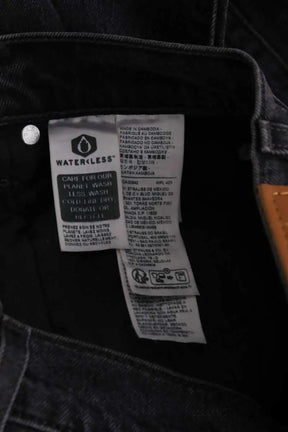 Jean large Levi's ribcage bell  Gris en Coton