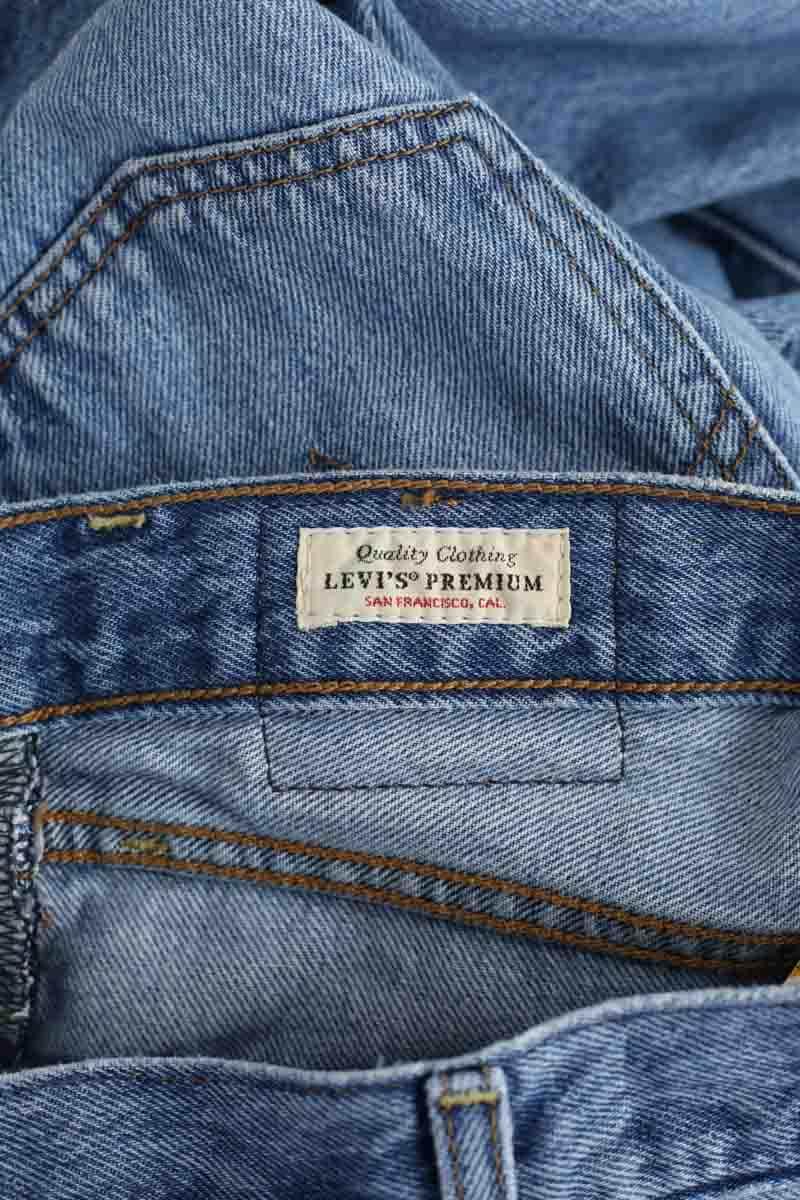 Jean large Levi's Ribcage wide leg Bleu en Coton