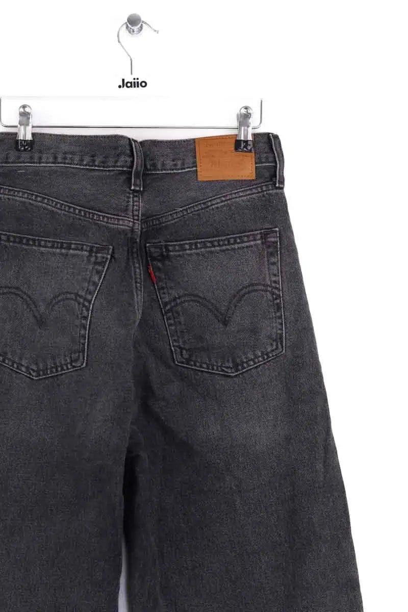 Jean large Levi's Ribcage Wide Leg Gris en Coton