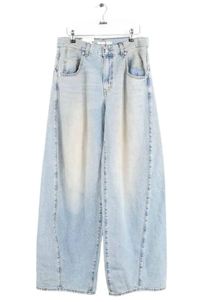Jean large Levi's Super baggy barrel Bleu en Coton, taille XS - Seconde Main