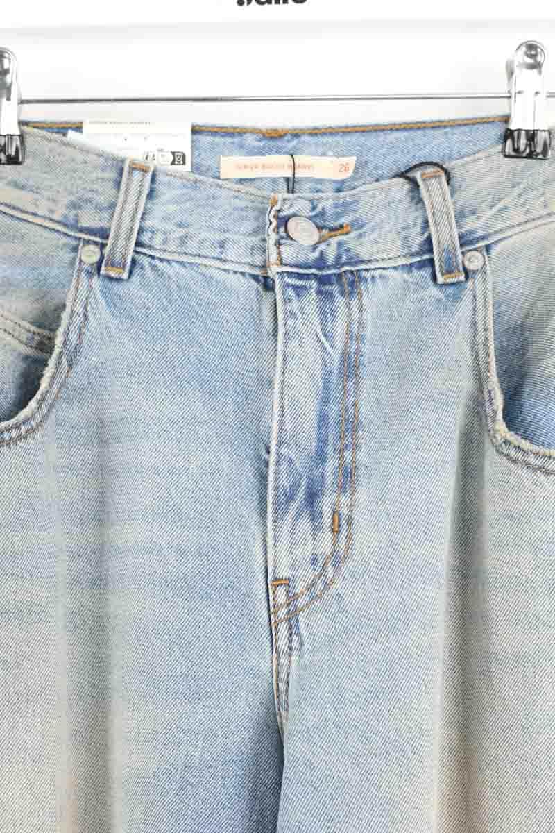 Jean large Levi's Super baggy barrel Bleu en Coton
