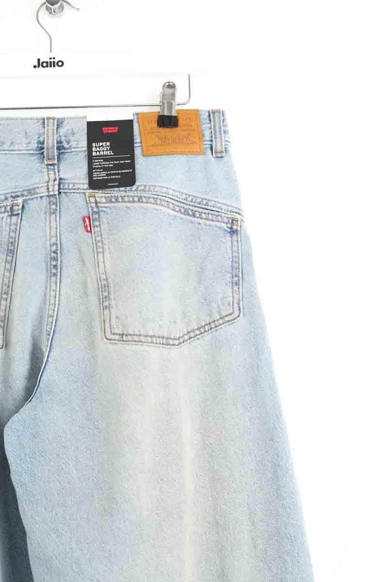 Jean large Levi's Super baggy barrel Bleu en Coton