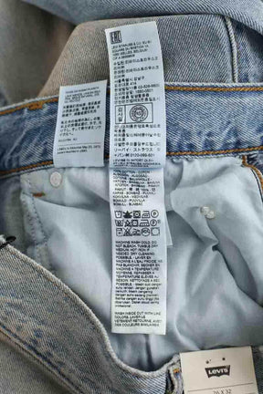 Jean large Levi's Super baggy barrel Bleu en Coton