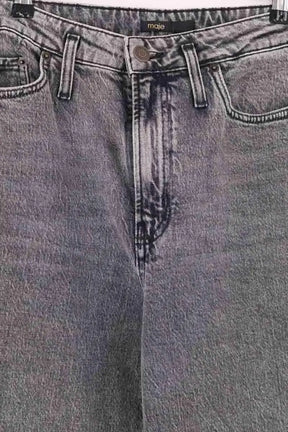 Jean large Maje Gris en Coton