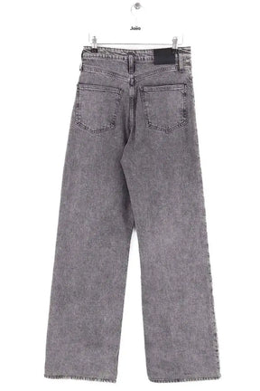 Jean large Maje Gris en Coton