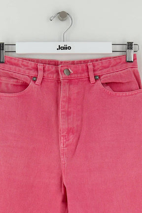 Jean large Manoush Rose en Coton