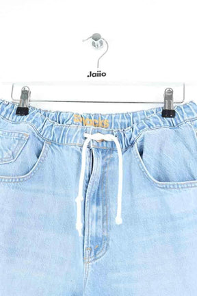 Jean large Mother Bleu en Coton