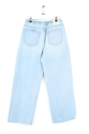 Jean large Mother Bleu en Coton