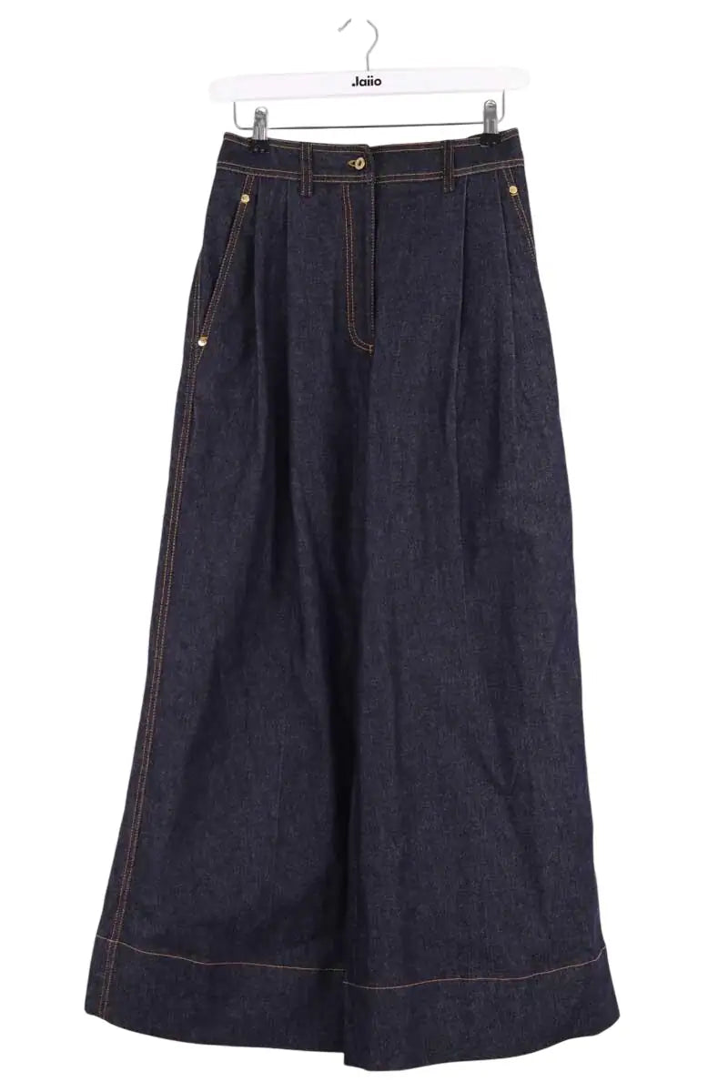 Jean large Natan Marine en Coton, taille S - Seconde Main