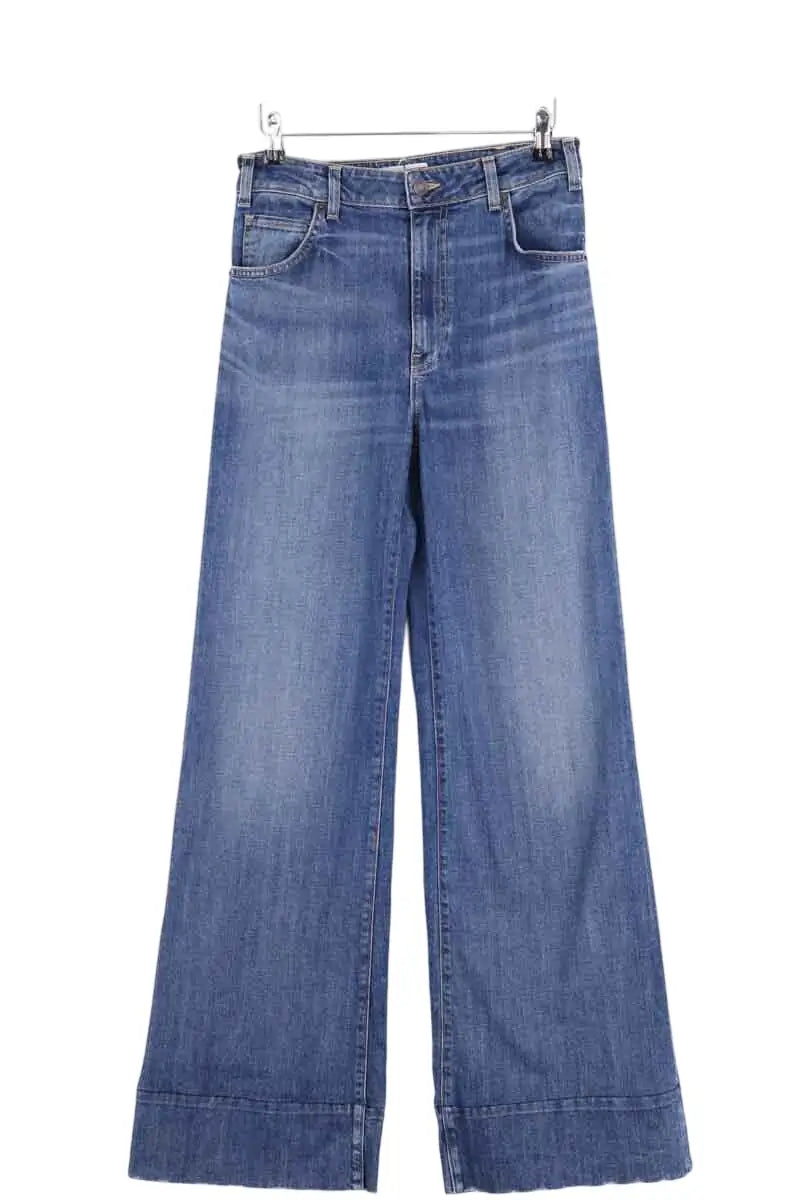Jean large Nili Lotan Bleu en Coton, taille XS - Seconde Main