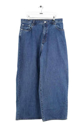 Jean large PALACE Bleu en Coton, taille L - Seconde Main
