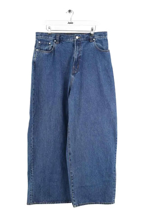 Jean large PALACE Bleu en Coton, taille L - Seconde Main
