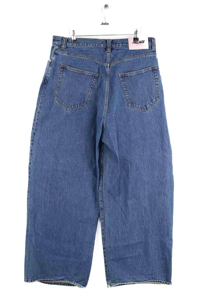 Jean large PALACE Bleu en Coton