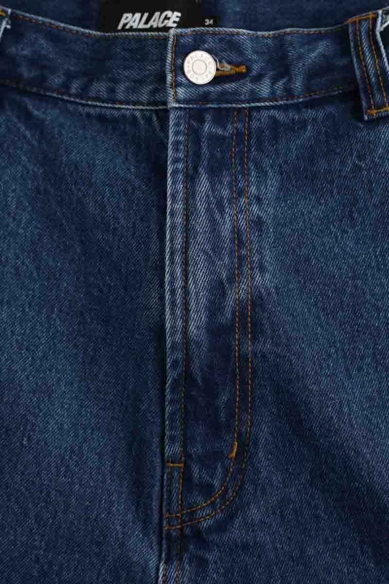 Jean large PALACE Bleu en Coton