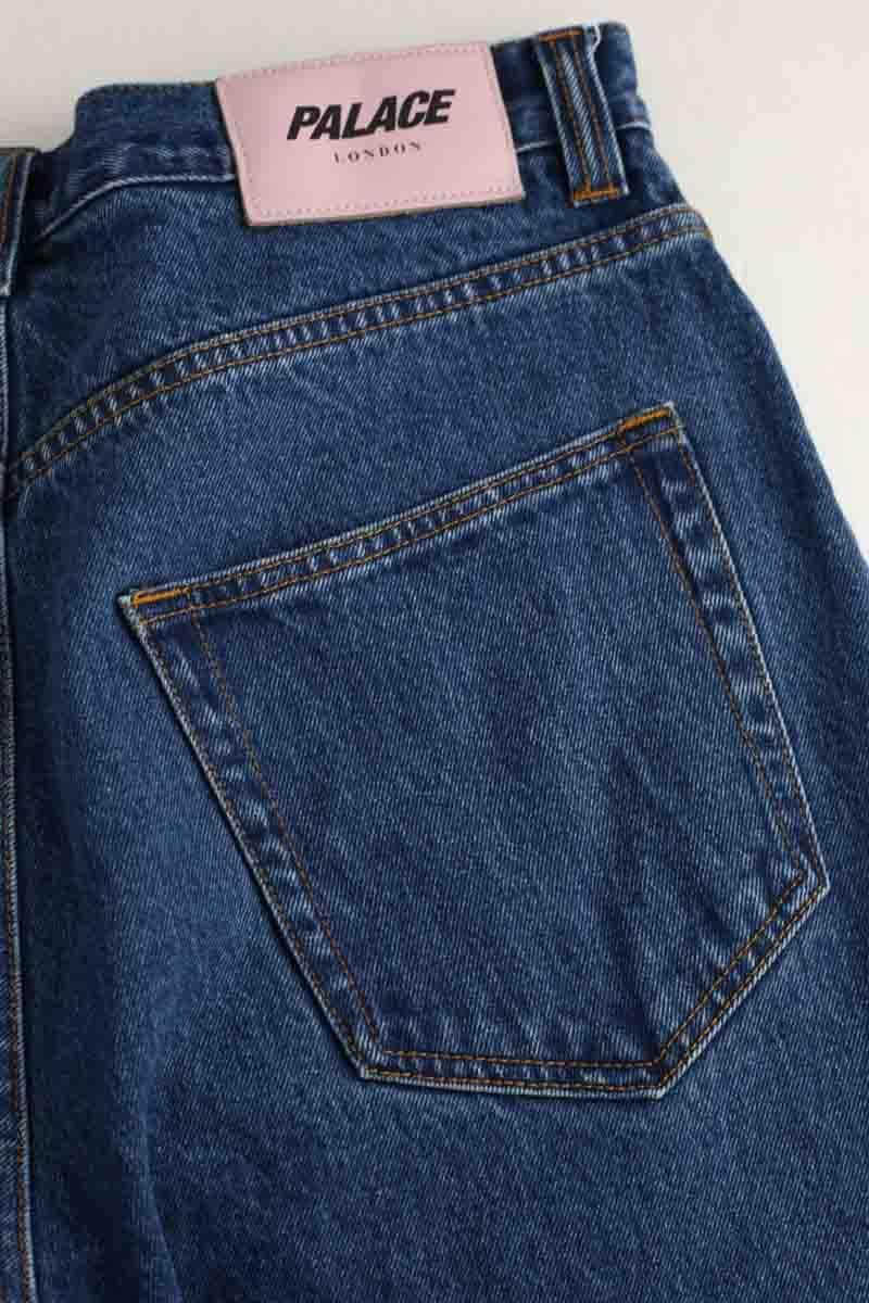 Jean large PALACE Bleu en Coton
