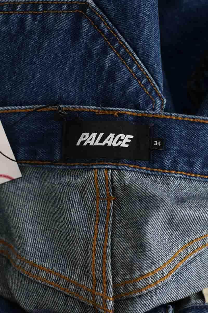 Jean large PALACE Bleu en Coton