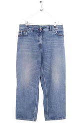 Jean large Prada Bleu en Coton, taille L - Seconde Main