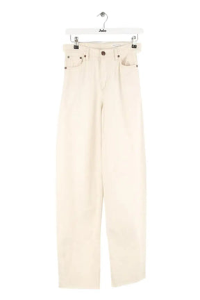 Jean large Rag & Bone Blanc en Coton, taille XS - Seconde Main