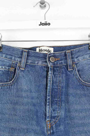 Jean large Rouje Bleu en Coton