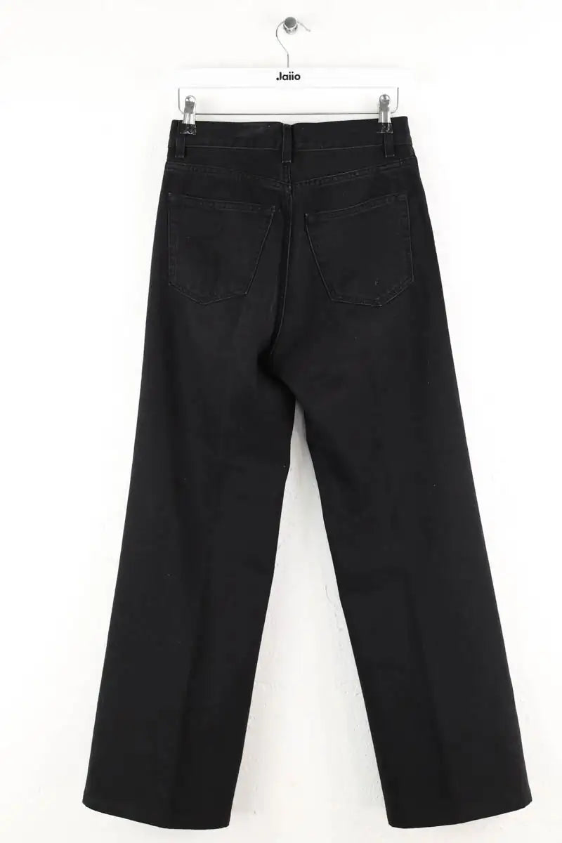 Jean large Rouje Noir en Coton