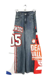 Jean large Ruta Bleu en Coton, taille S - Seconde Main
