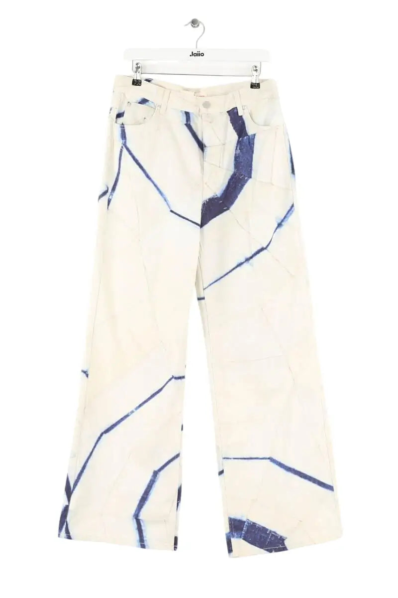 Jean large Sandro Beige en Coton, taille XL - Seconde Main
