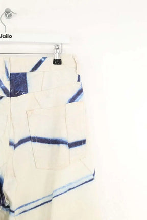 Jean large Sandro Beige en Coton