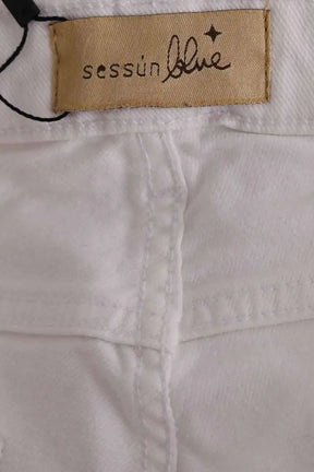 Jean large Sessun Bay pant Blanc en Coton