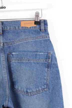 Jean large Sessun Denimi Bleu en Coton