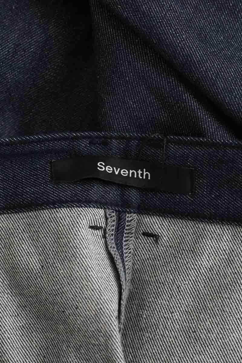 Jean large Seventh Bleu en Coton